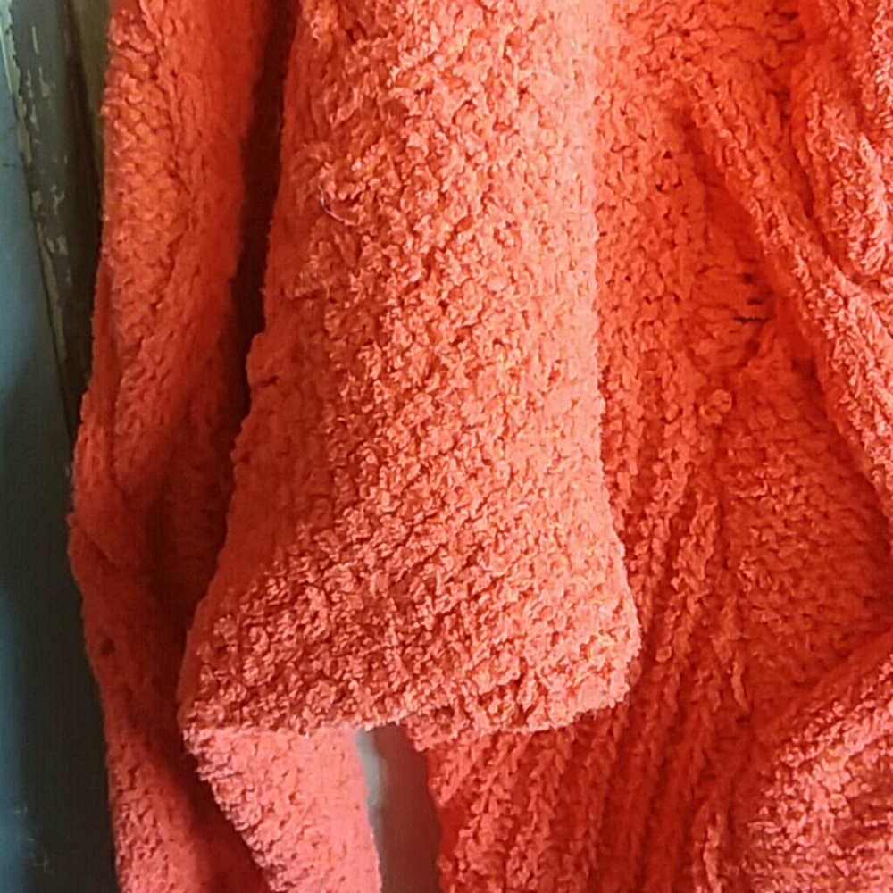 Anthropologie Sleeping On Snow Chenille Cable Knit - Picture 2 of 5